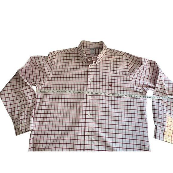 Brooks Brothers Regent Fit Non-Iron 100% Cotton Pocket Dress Shirt - Picture 4 of 8
